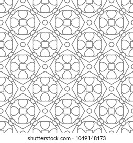 Abstract background texture in geometric ornamental style. Seamless design.