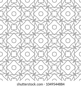 Abstract background texture in geometric ornamental style. Seamless design.
