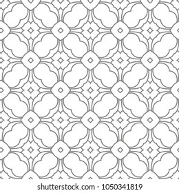 Abstract background texture in geometric ornamental style. Seamless design.