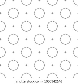 Abstract background texture in geometric ornamental style. Seamless design.