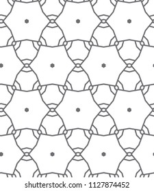 Abstract background texture in geometric ornamental style. Seamless design.