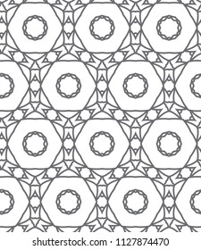 Abstract background texture in geometric ornamental style. Seamless design.