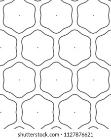 Abstract background texture in geometric ornamental style. Seamless design.