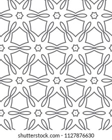 Abstract background texture in geometric ornamental style. Seamless design.