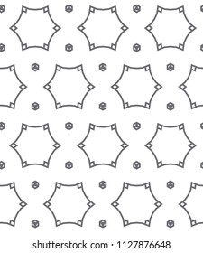 Abstract background texture in geometric ornamental style. Seamless design.