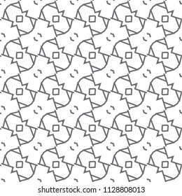 Abstract background texture in geometric ornamental style. Seamless design.