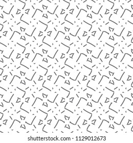 Abstract background texture in geometric ornamental style. Seamless design.