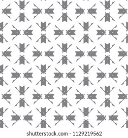 Abstract background texture in geometric ornamental style. Seamless design.