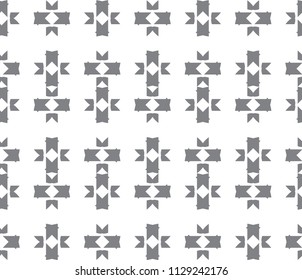 Abstract background texture in geometric ornamental style. Seamless design.