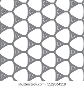 Abstract background texture in geometric ornamental style. Seamless design.