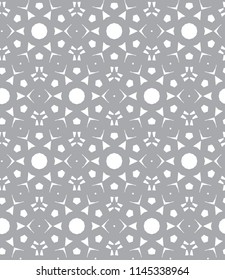 Abstract background texture in geometric ornamental style. Seamless design.