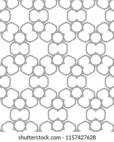 Abstract background texture in geometric ornamental style. Seamless design.