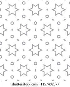 Abstract background texture in geometric ornamental style. Seamless design.