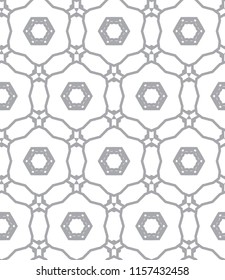 Abstract background texture in geometric ornamental style. Seamless design.