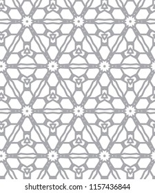 Abstract background texture in geometric ornamental style. Seamless design.