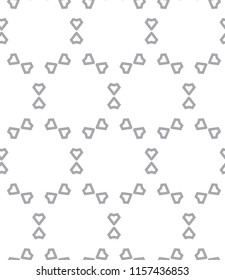 Abstract background texture in geometric ornamental style. Seamless design.