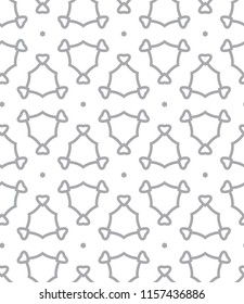 Abstract background texture in geometric ornamental style. Seamless design.
