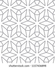 Abstract background texture in geometric ornamental style. Seamless design.