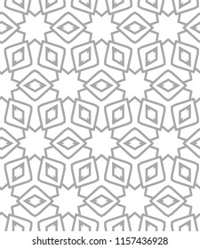 Abstract background texture in geometric ornamental style. Seamless design.