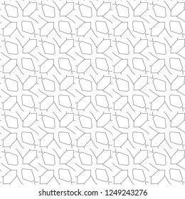 Abstract background texture in geometric ornamental style. Seamless design.
