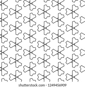 Abstract background texture in geometric ornamental style. Seamless design.