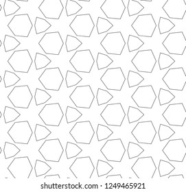 Abstract background texture in geometric ornamental style. Seamless design.