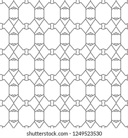 Abstract background texture in geometric ornamental style. Seamless design.