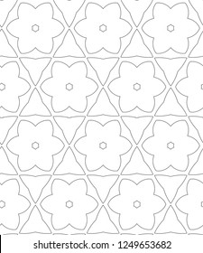 Abstract background texture in geometric ornamental style. Seamless design.
