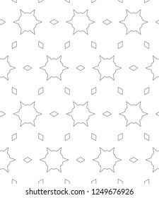 Abstract background texture in geometric ornamental style. Seamless design.