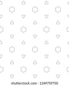 Abstract background texture in geometric ornamental style. Seamless design.