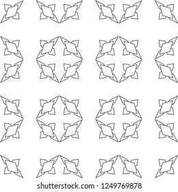 Abstract background texture in geometric ornamental style. Seamless design.