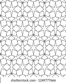 Abstract background texture in geometric ornamental style. Seamless design.