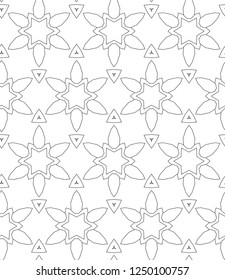 Abstract background texture in geometric ornamental style. Seamless design.