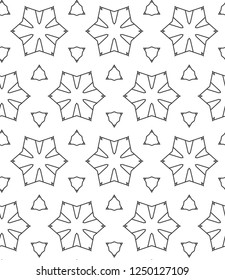 Abstract background texture in geometric ornamental style. Seamless design.