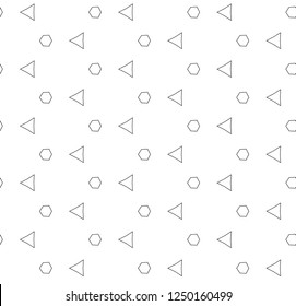 Abstract background texture in geometric ornamental style. Seamless design.