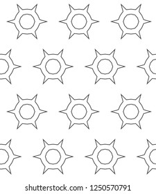 Abstract background texture in geometric ornamental style. Seamless design.