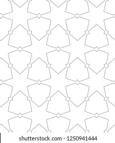 Abstract background texture in geometric ornamental style. Seamless design.
