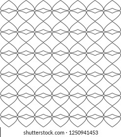 Abstract background texture in geometric ornamental style. Seamless design.