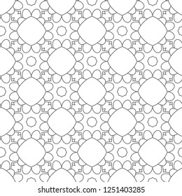 Abstract background texture in geometric ornamental style. Seamless design.