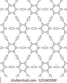Abstract background texture in geometric ornamental style. Seamless design.