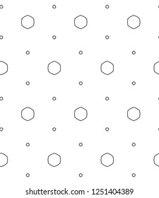 Abstract background texture in geometric ornamental style. Seamless design.