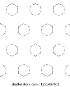 Abstract background texture in geometric ornamental style. Seamless design.