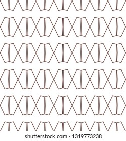 Abstract background texture in geometric ornamental style. Seamless design.