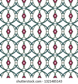 Abstract background texture in geometric ornamental style. Seamless design.