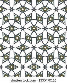 Abstract background texture in geometric ornamental style. Seamless design.