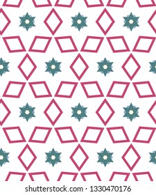 Abstract background texture in geometric ornamental style. Seamless design.