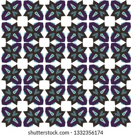 Abstract background texture in geometric ornamental style. Seamless design.