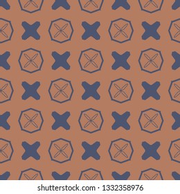 Abstract background texture in geometric ornamental style. Seamless design.