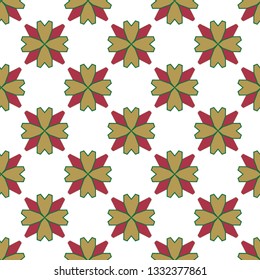 Abstract background texture in geometric ornamental style. Seamless design.