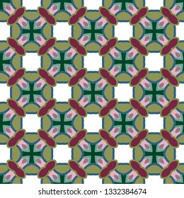 Abstract background texture in geometric ornamental style. Seamless design.